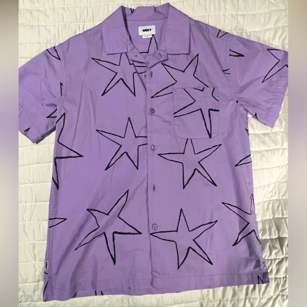 Obey- button down. Size S- perfect condition